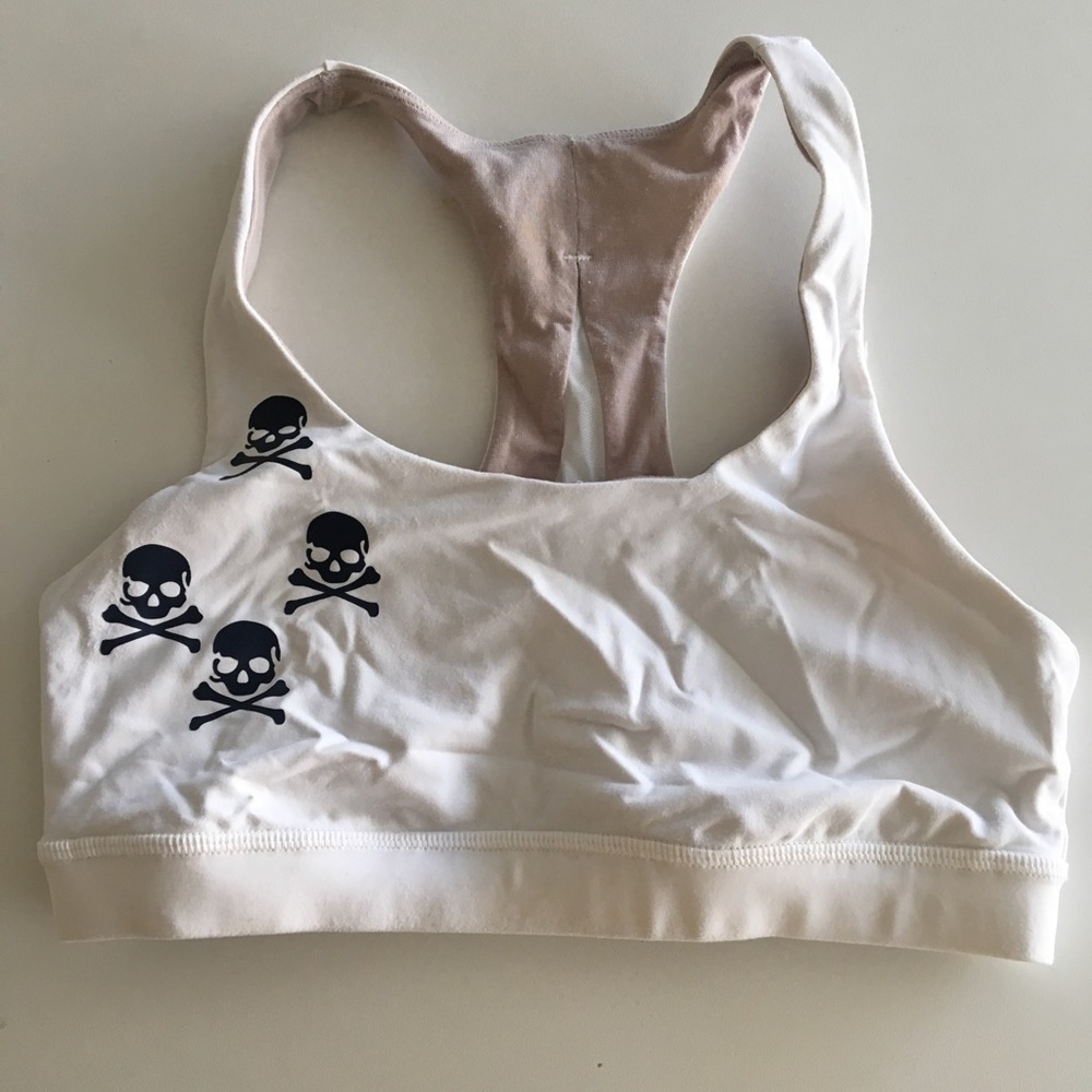 SoulCycle Lululemon Multi Skull Invigorate Bra